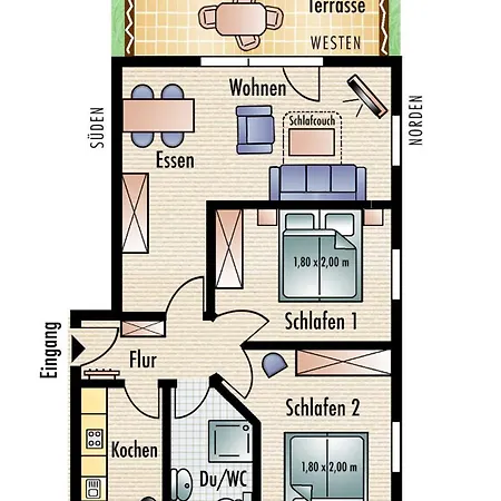 Boddenblick Wiek auf Ruegen